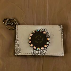 Up cycled keep it gypsy LV card holder